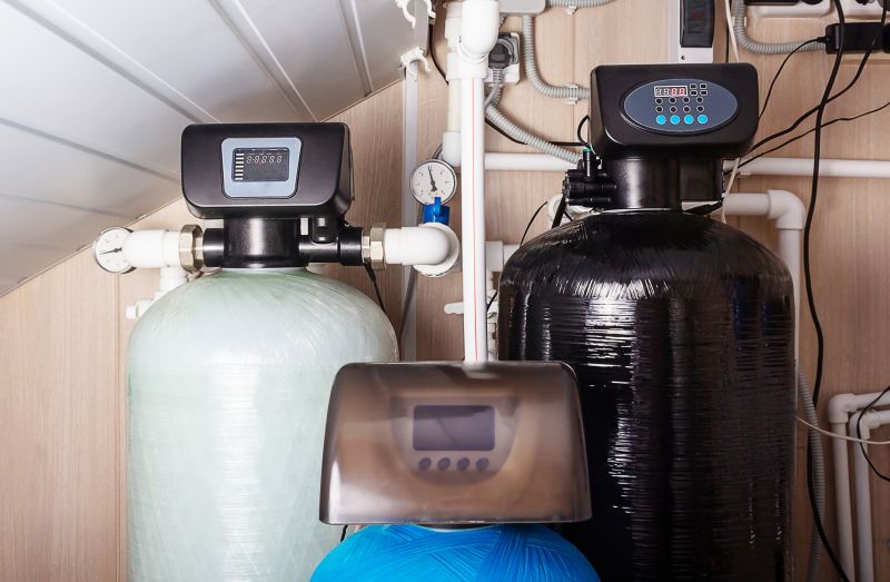 Water Softener System in Installation